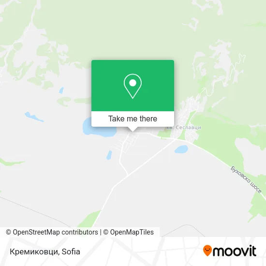 Карта Кремиковци