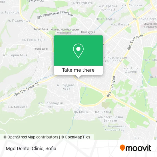 Карта Mgd Dental Clinic