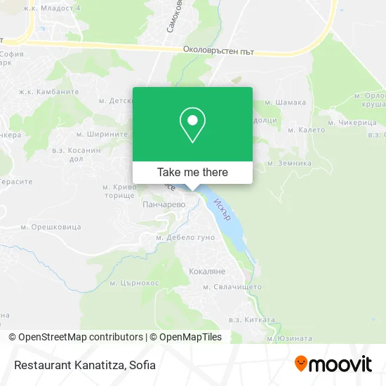Карта Restaurant Kanatitza