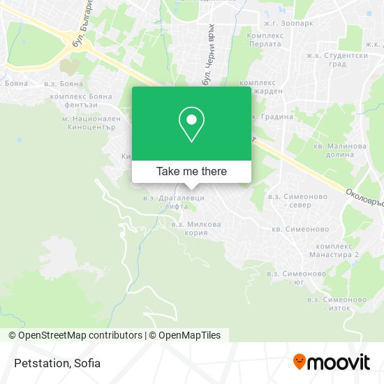 Карта Petstation