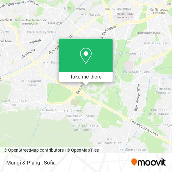 Карта Mangi & Piangi