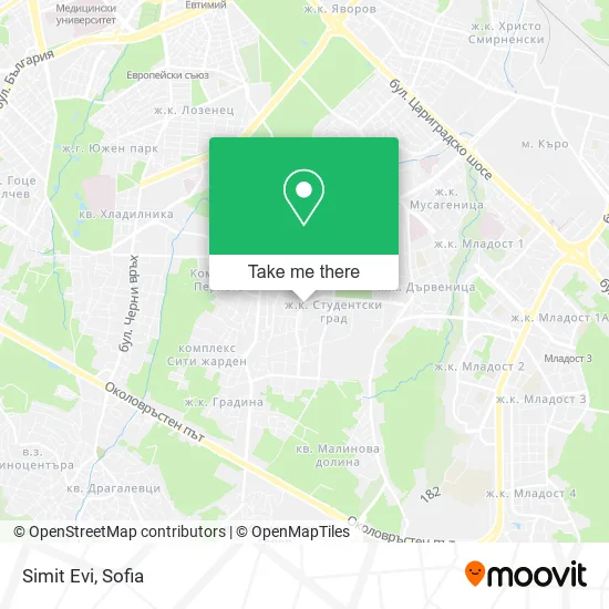 Карта Simit Evi