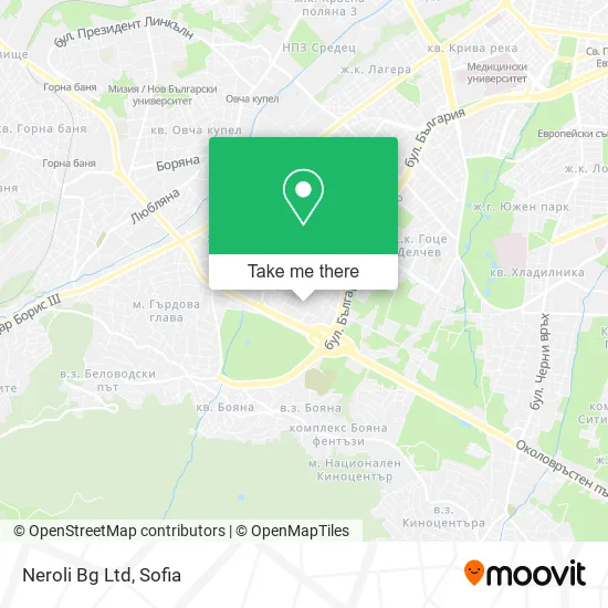 Карта Neroli Bg Ltd