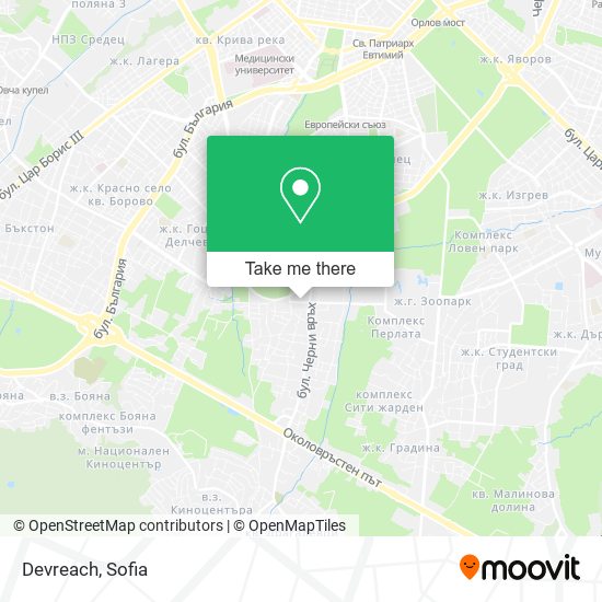 Devreach map