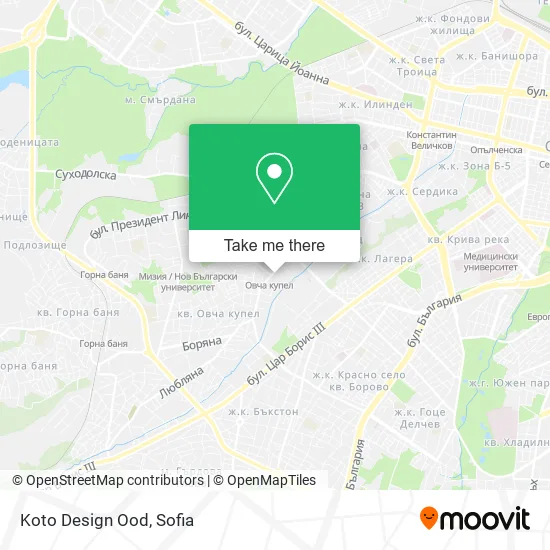 Карта Koto Design Ood