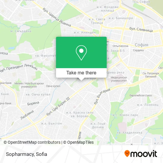 Карта Sopharmacy