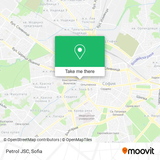 Карта Petrol JSC