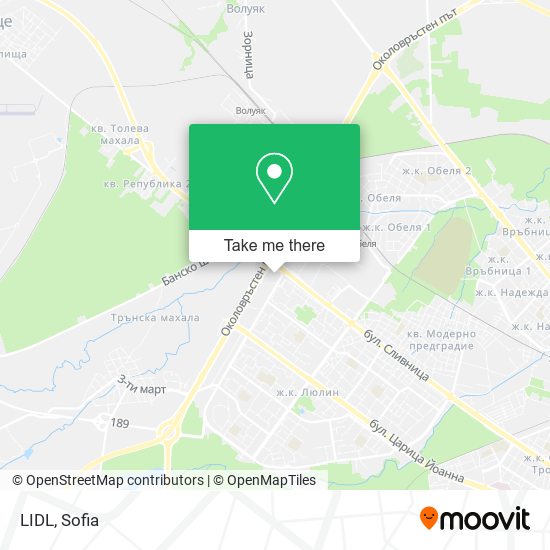 LIDL map