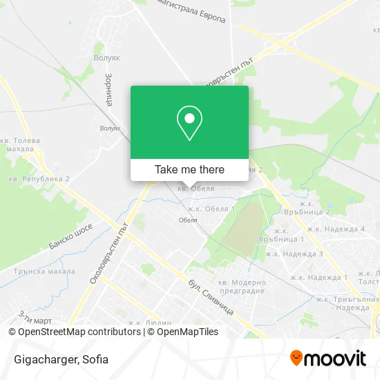 Карта Gigacharger