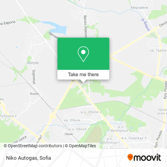 Карта Niko Autogas