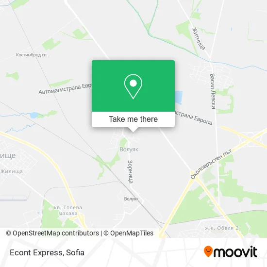 Карта Econt Express