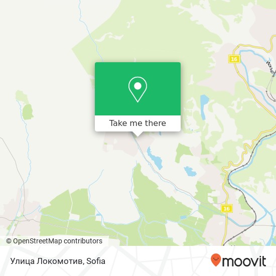 Улица Локомотив map