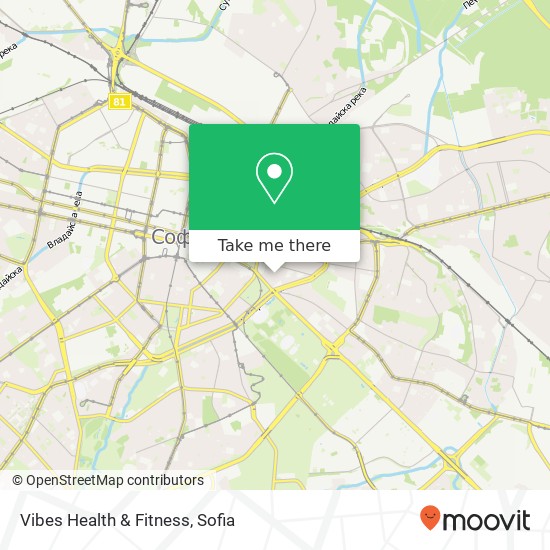 Vibes Health & Fitness map