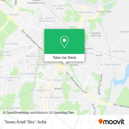 Тенис Клуб "Sbs" map