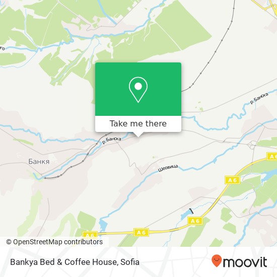 Bankya Bed & Coffee House map