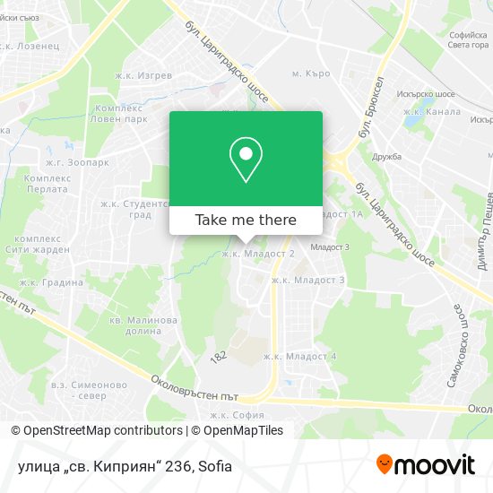 улица „св. Киприян“ 236 map