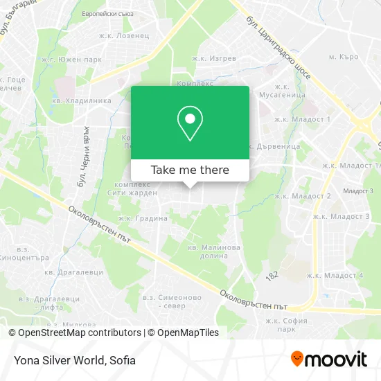 Карта Yona Silver World