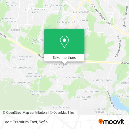 Карта Volt Premium Taxi