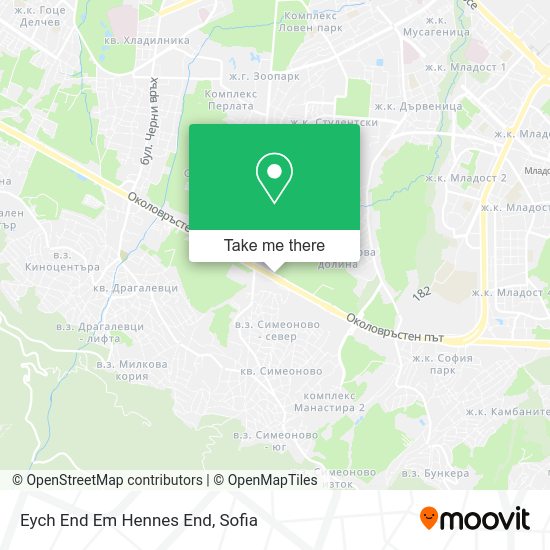Карта Eych End Em Hennes End