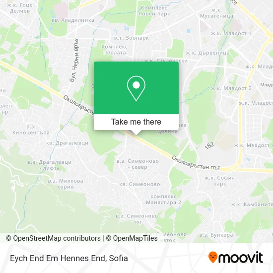 Карта Eych End Em Hennes End