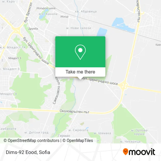 Карта Dims-92 Eood