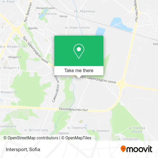 Intersport map