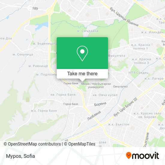 Карта Mypos