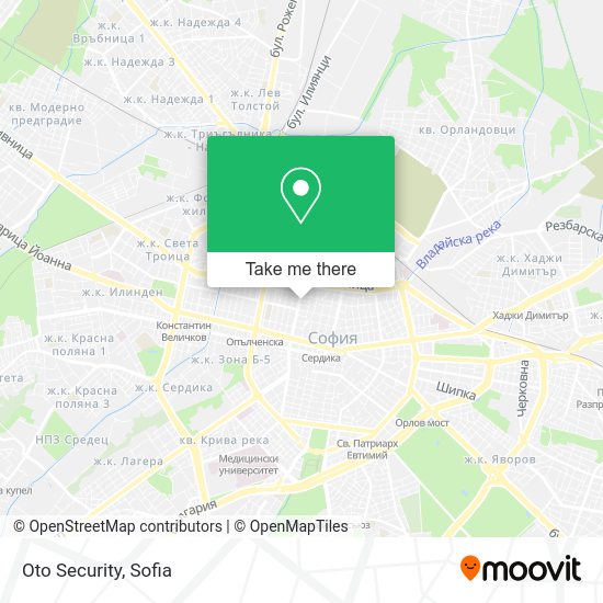 Карта Oto Security