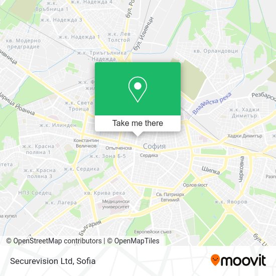 Карта Securevision Ltd