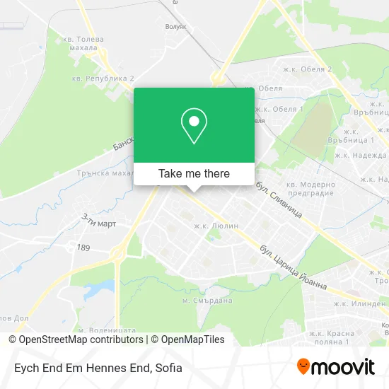 Карта Eych End Em Hennes End