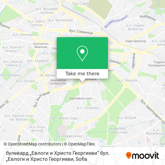 булевард „Евлоги и Христо Георгиеви“ бул. „Евлоги и Христо Георгиеви map