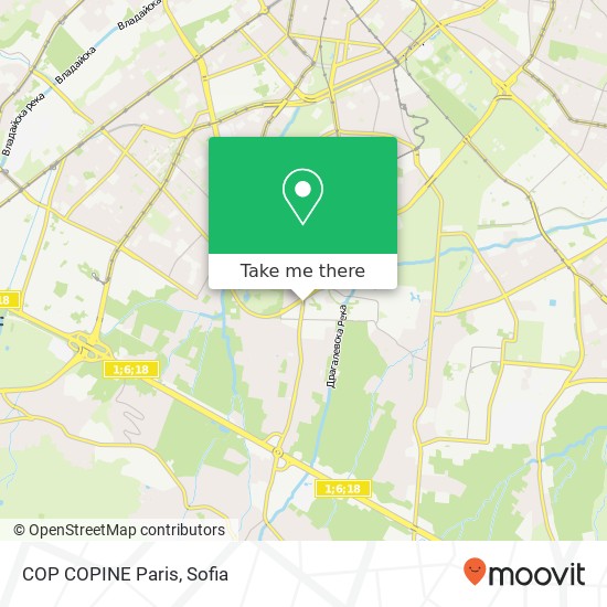 Карта COP COPINE Paris