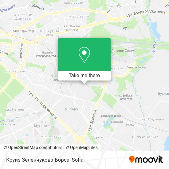 Карта Круиз Зеленчукова Борса
