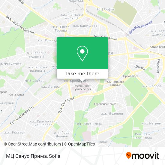 МЦ Санус Прима map