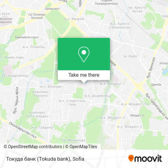 Карта Токуда банк (Tokuda bank)