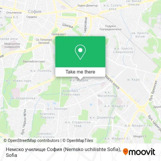 Немско училище София (Nemsko uchilishte Sofia) map