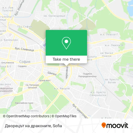 Карта Дворецът на драконите