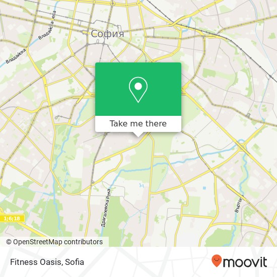 Fitness Oasis map