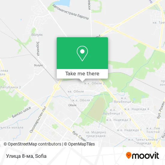 Карта Улица 8-ма