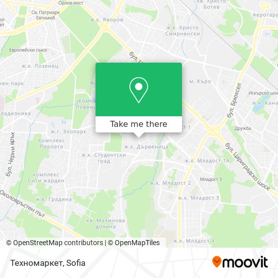 Техномаркет map
