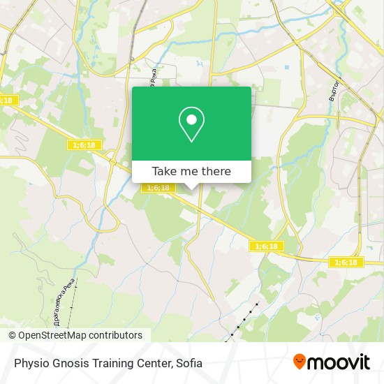 Карта Physio Gnosis Training Center