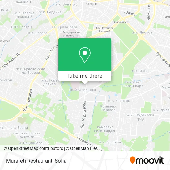 Карта Murafeti Restaurant