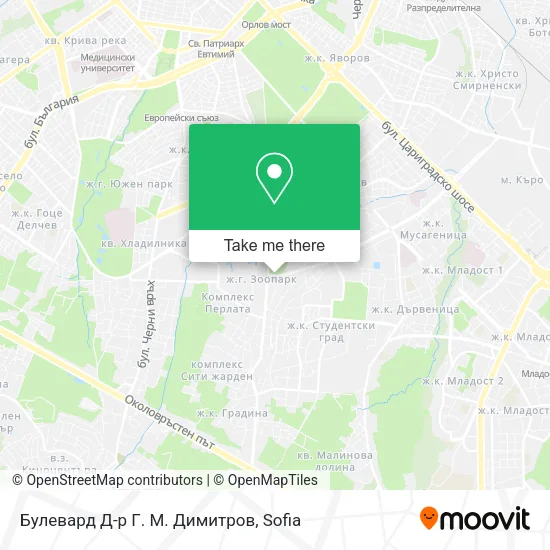 Булевард Д-р Г. М. Димитров map