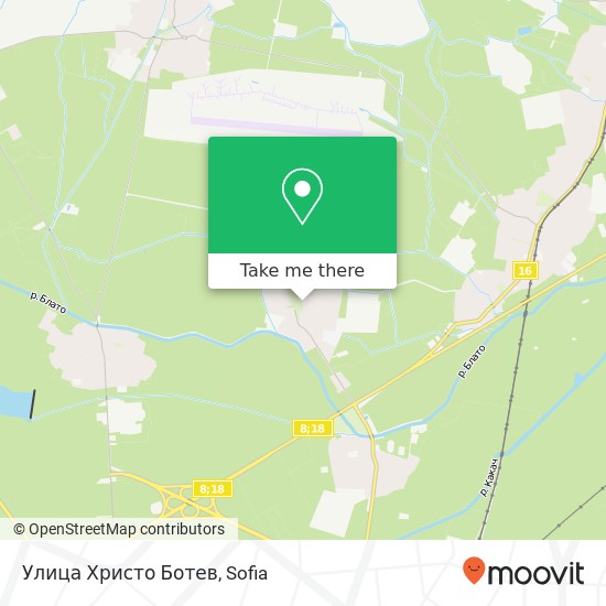 Улица Христо Ботев map