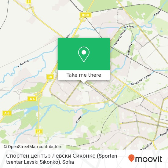 Спортен център Левски Сиконко (Sporten tsentar Levski Sikonko) map