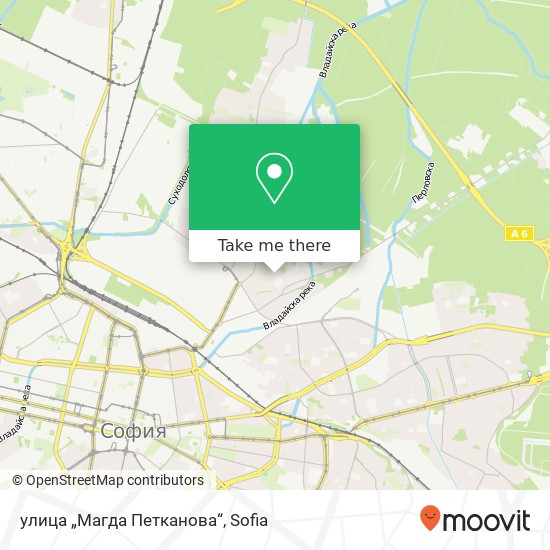 улица „Магда Петканова“ map