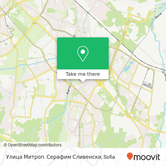 Улица Митроп. Серафим Сливенски map