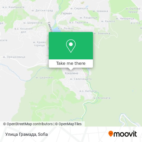Улица Грамада map