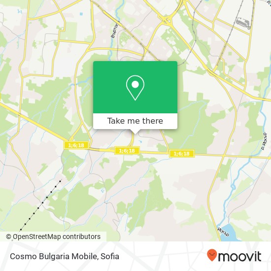 Карта Cosmo Bulgaria Mobile