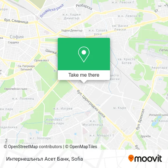 Карта Интернешънъл Асет Банк